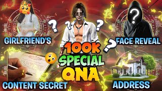 1 Lakh Subscribers 😍 || Special QnA Video || @Hellorawdy  #freefire #qna #hellorawdy