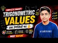 Trigonometric Values Trick 😱 | अब उंगलियों पर याद करो ✋#maths #trigonometry #class10 #youtube #viral