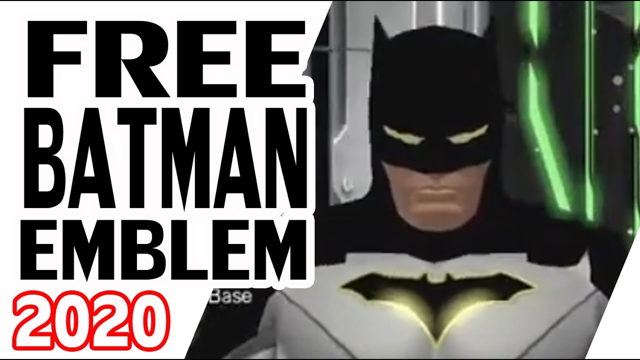 DCUO How to get the Batman Rebirth emblem for FREE - YouTube