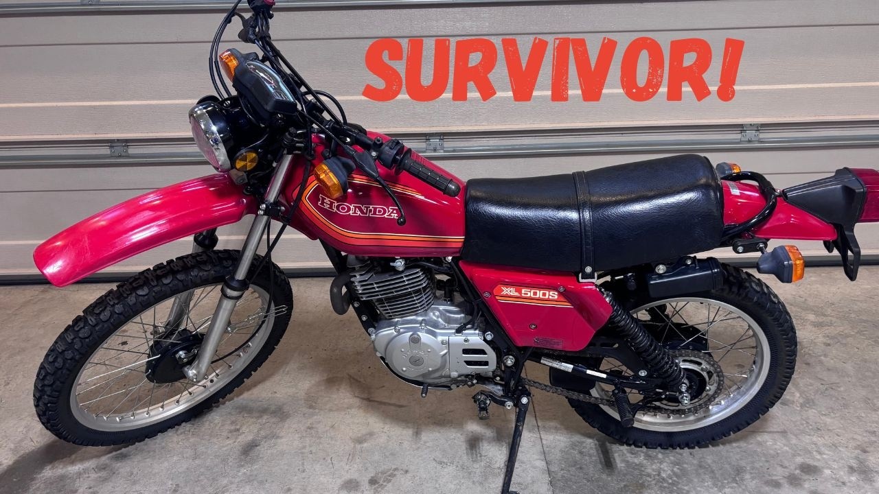 Keith Turk's 1980 Honda XL 500S for Auction on DirtHammer! - YouTube
