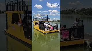 Como foi o primeiro passeio do Capivarã na Lagoa da Pampulha