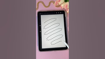 Make a Brush in Procreate ⚫️ #shorts #procreate #tutorial #brush #creative