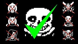 What happens if you kill everyone but Sans? (Fan made)