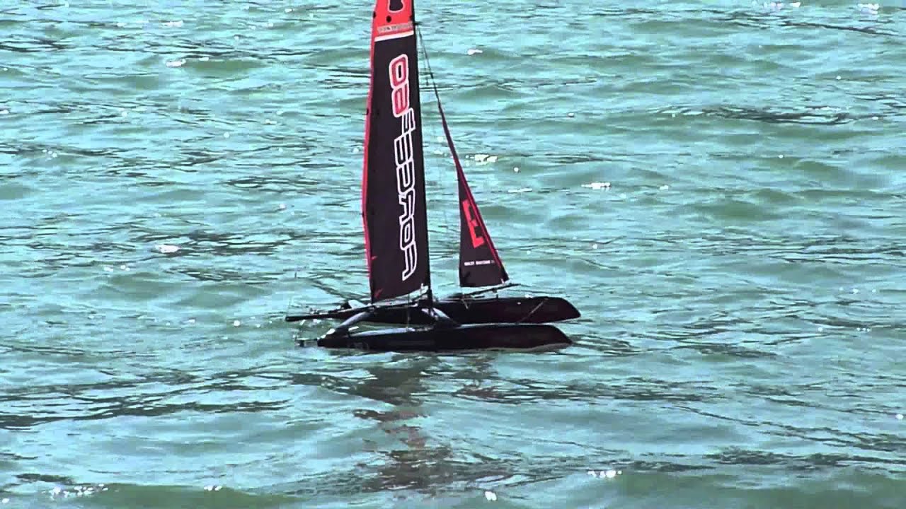 force 2 60 rc catamaran