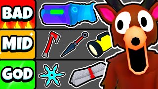 Rating EVERY Item in 99 Nights in the Forest