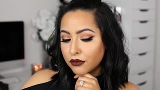 Burnt Orange Fall Glam Tutorial |MissTiffanyKaee