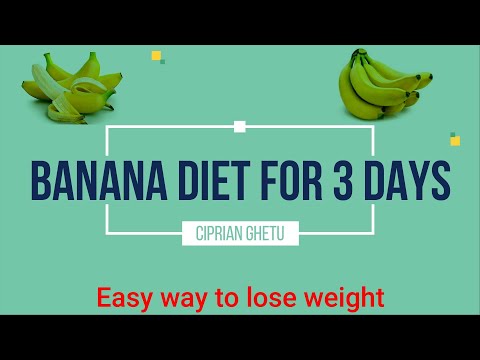 Video: Banan Diett - Meny, Anmeldelser, Resultater, Tips