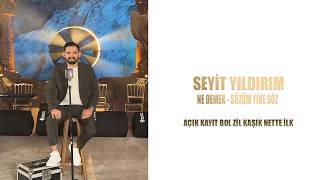Seyit Yildirim - Ne Demek & Sözüm Yi̇ne Söz [Nette İlk Bol Zi̇l Kasik Acik Kayit] 2026