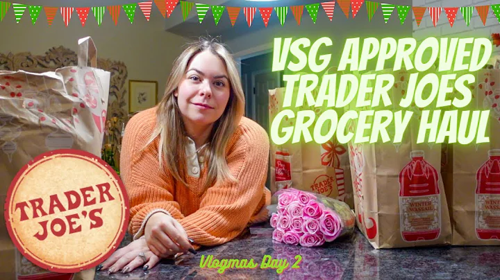 HUGE VSG Approved Trader Joes Grocery Haul~ Vlogmas Episode 2