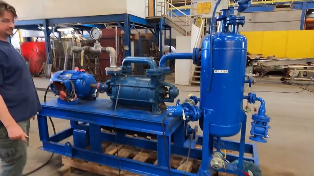 Sihi Liquid Ring Vacuum Pump System YouTube