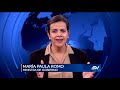 Entrevista a María Paula Romo sobre caso Daniel Salcedo. Televistazo