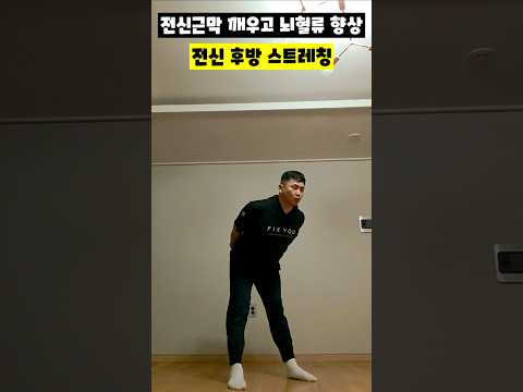 전신 후방 스트레칭 ​#<strong>피로회복</strong> #컨디션조절 #전신스트레칭 #자율신경계 #근막이완 #만성피로증후군 #1분운동 #운동재활박사최영한