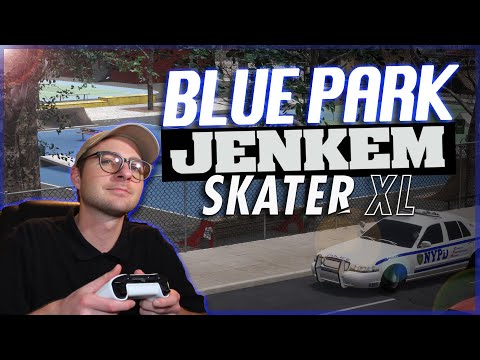 SKATER XL BROOKLYN BLUE PARK BY JENKEM MAGAZINE