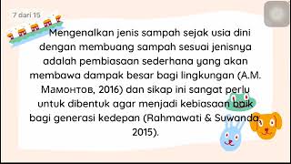 Pentingnya Pendidikan Karakter peduli lingkungan dan menjaga kebersihan di lingkungan sekolah