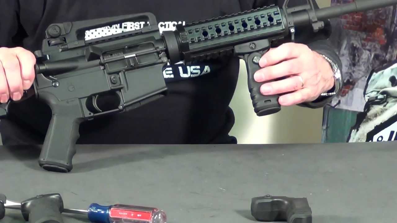 AR-15 Short Forward Vertical Grip, short tactical foregrip