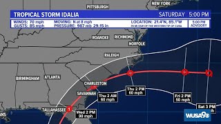 Franklin becomes a major hurricane while Idalia heads toward Florida