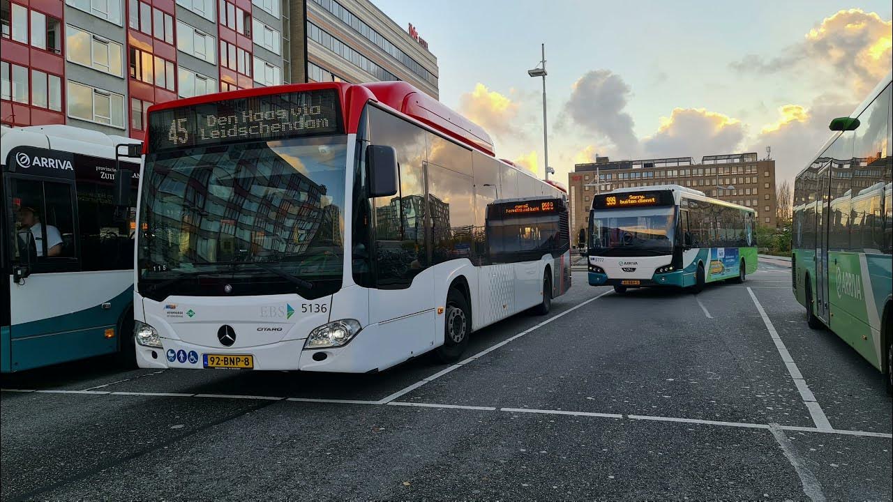 EBS lijn 45 Leiden Centraal Den Haag Centraal 2021 YouTube EBS lijn 45 Leiden Centraal Den Haag Centraal 2021 YouTube