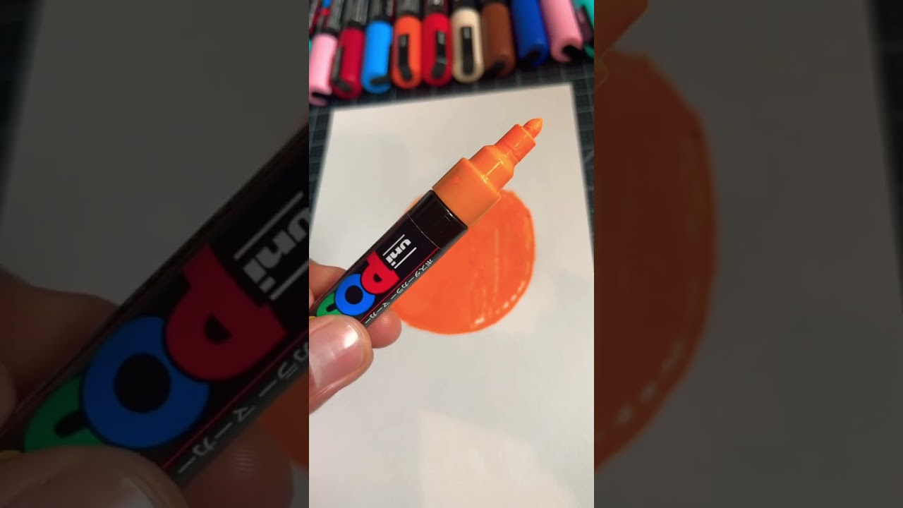 Here is the paper to avoid whe using posca markers for your artwork or, Posca  Markers