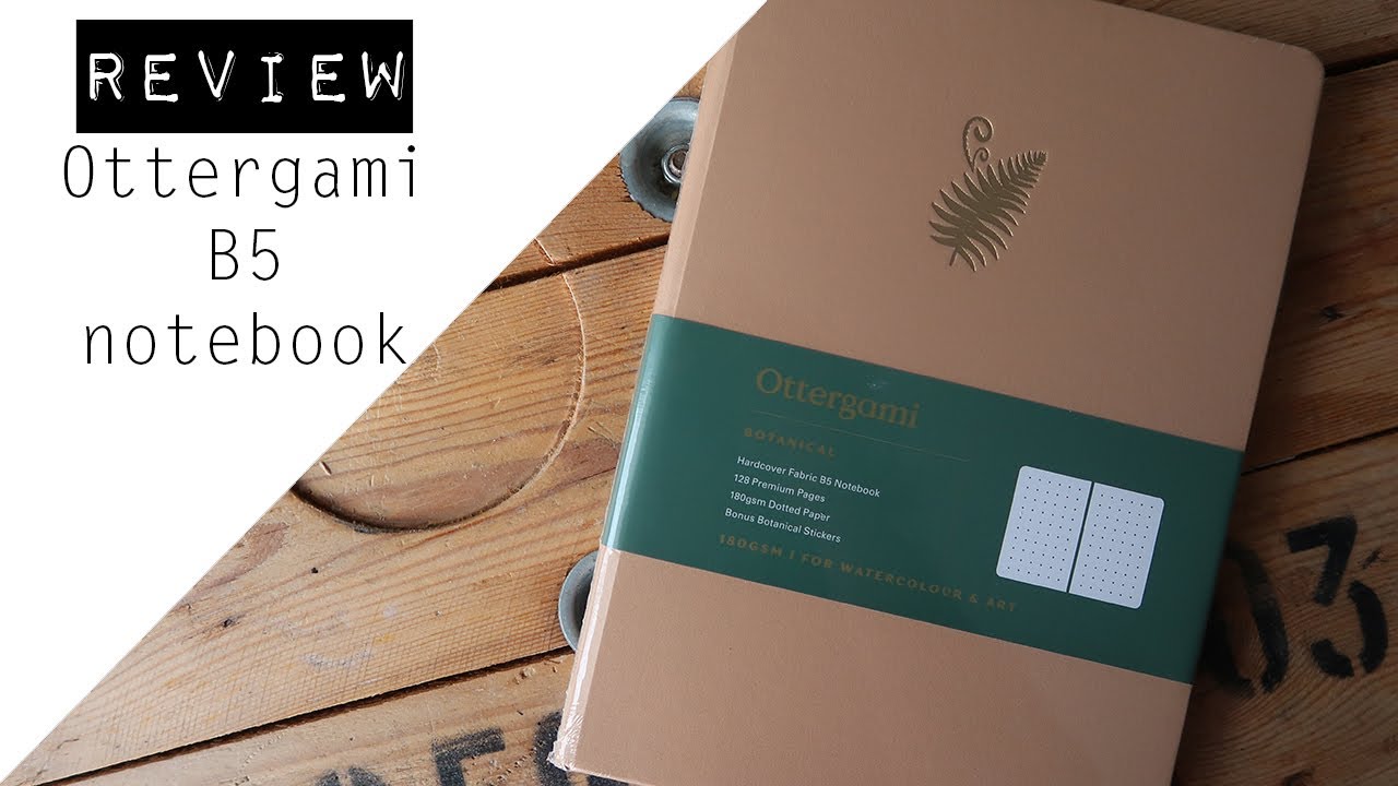 REVIEW || Ottergami B5 Bullet Journal