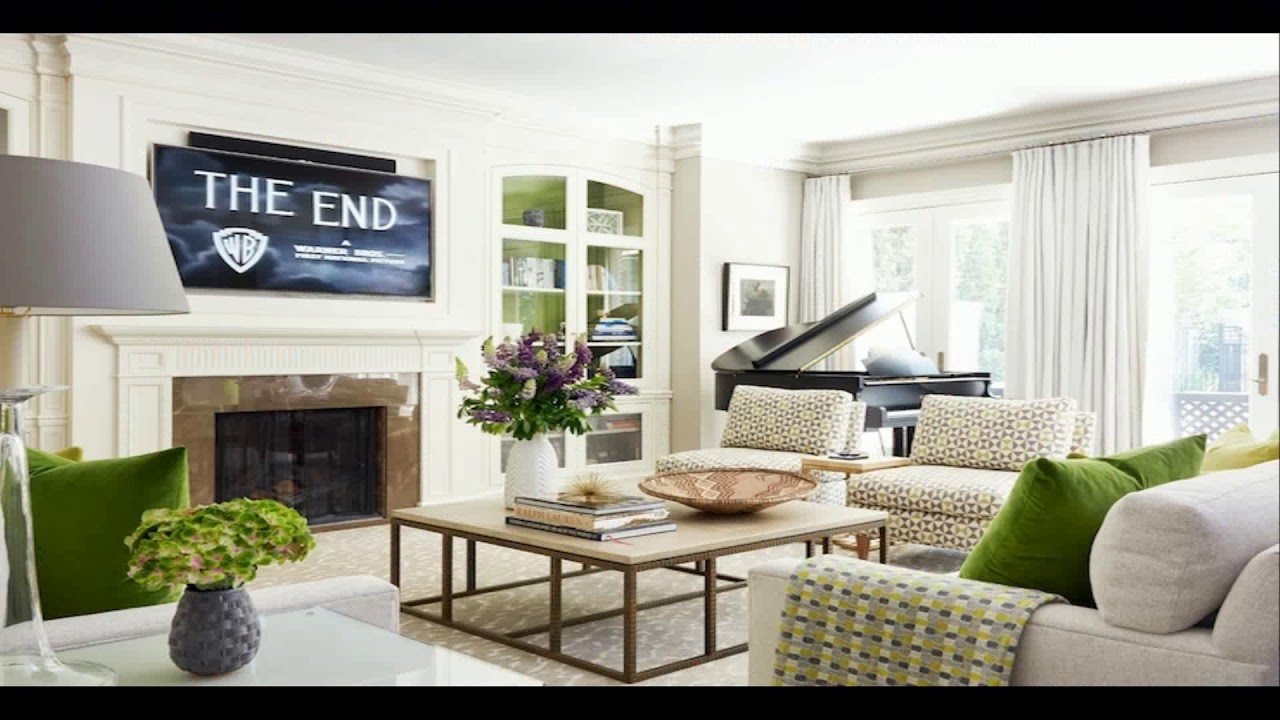 Living Room Furniture Placement With Tv Over Fireplace YouTube