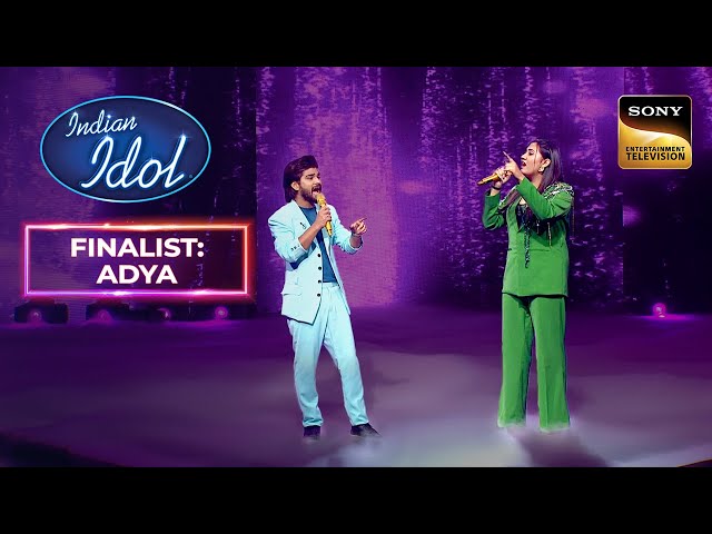 Adya और Salman Ali का 'Saiyyan' पर एक Perfect Duet | Indian Idol 14 | Finalist: Adya class=