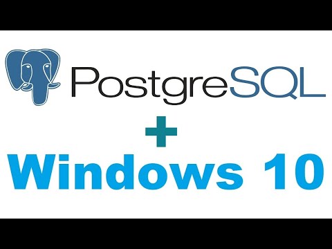 Установка PostgreSQL 12 на Windows 10 – видео-инструкция для начинающих