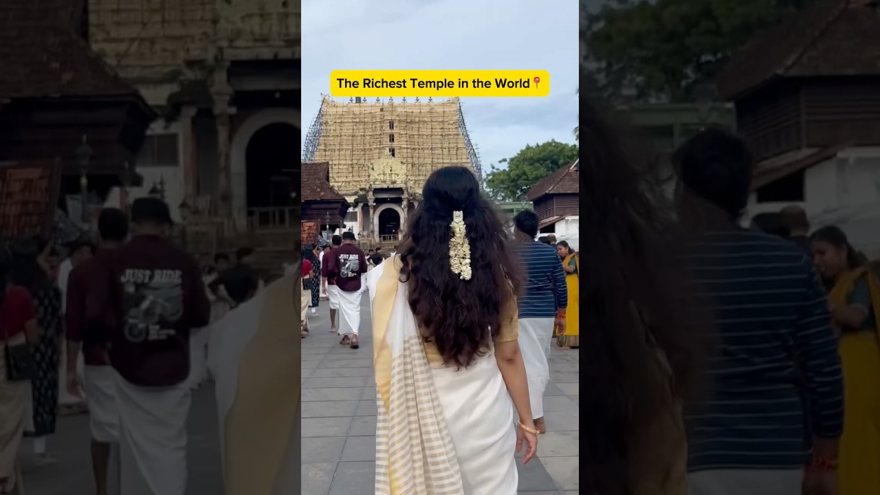 World’s Richest Temple | Shri Padmanabhaswamy Temple, Kerala🙏🏻