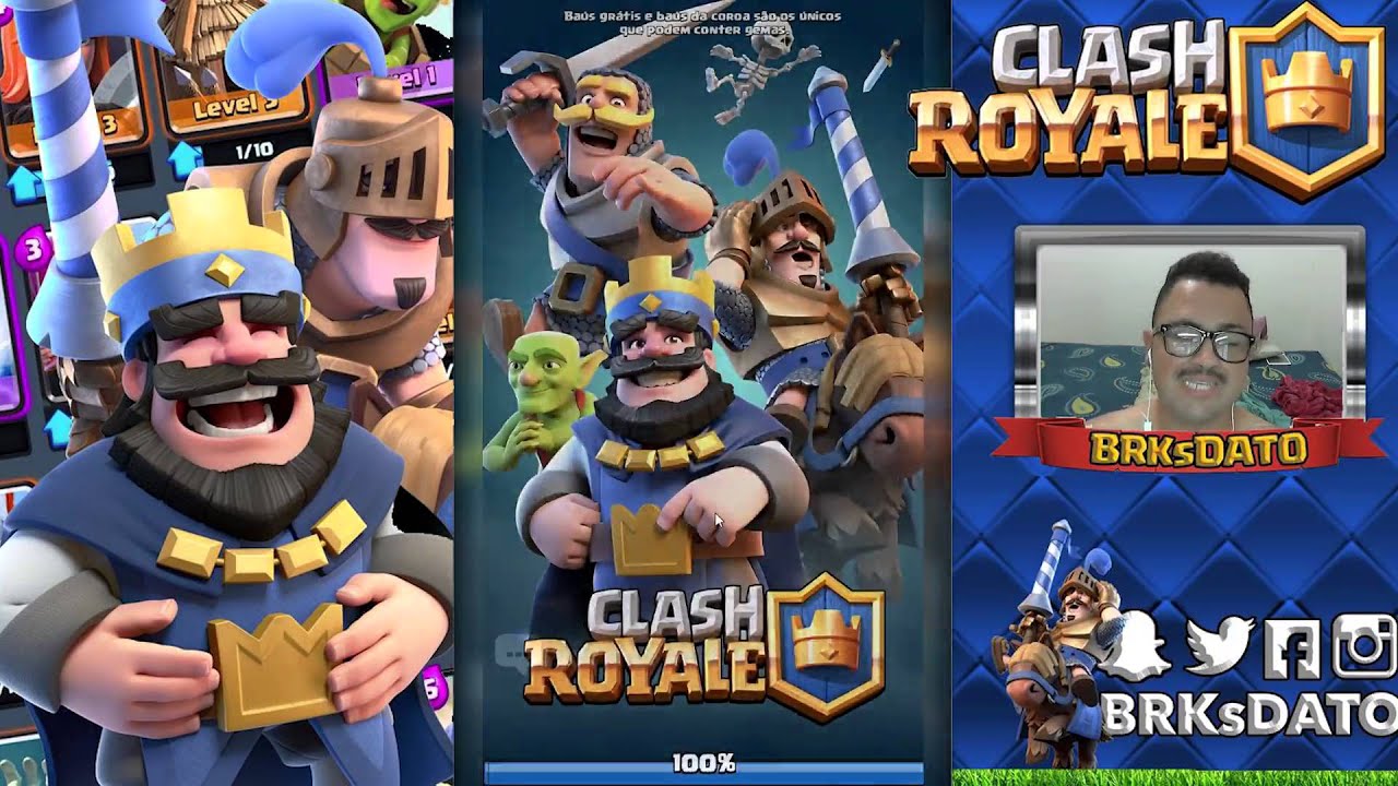 CLASH ROYALE SAFE NO RUSH EP03 AO VIVO COM FACE CAM YouTube