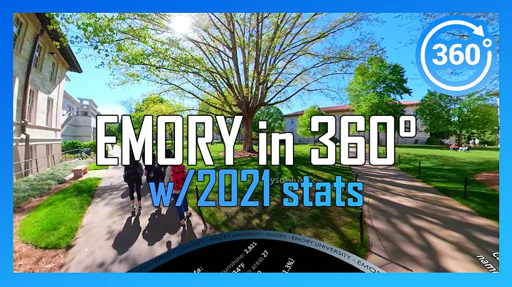 [2021] EMORY UNIVERSITY in 360° - drone/walking/driving campus tour