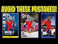 Avoid these CRUCIAL BEGINNER mistakes in NBA 2K21 MyTeam!