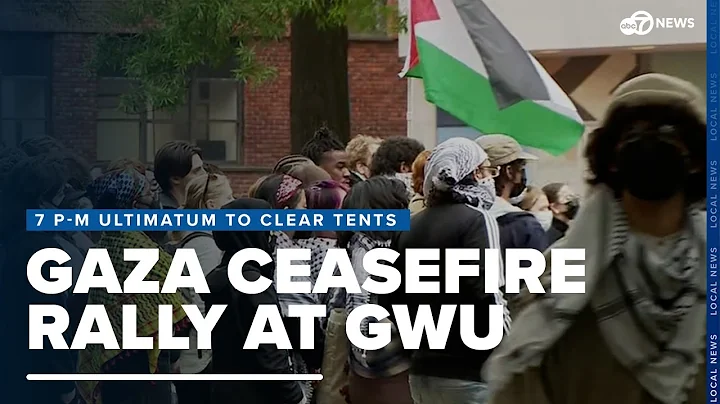 George Washington University students hold Gaza ceasefire rally on campus - DayDayNews