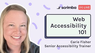 Ask an Expert: Web Accessibility 101 | A11Y