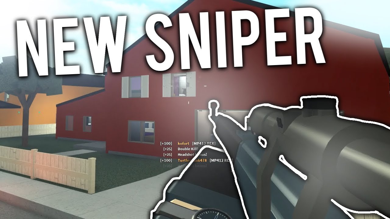 New Sniper In Phantom Forces Roblox Youtube