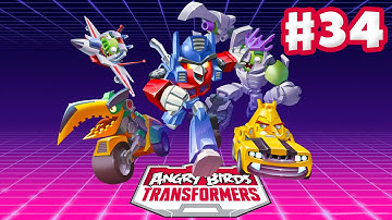 Angry Birds Transformers - Gameplay Walkthrough Part 34 - Silver as Windblade Rescued! (iOS)