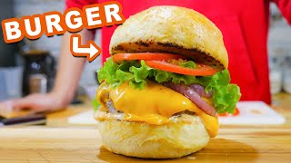 Burger s domácou žemľou | Viktor Nagy | recepty