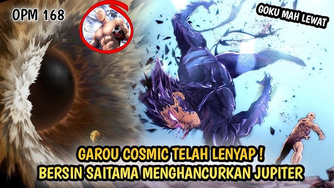 SAITAMA KALAH? GAROU COSMIC MENGHAJAR SAITAMA TANPA AMPUN