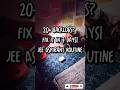 20+ Backlogs?Fix It in 7 Days| JEE Aspirant Routine/#ytshorts #jeeaspirant#motivation #study#viral