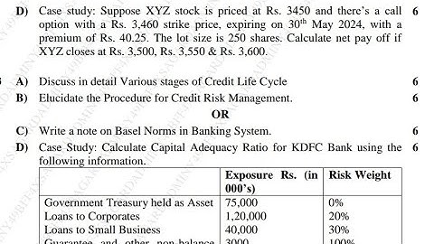 Case Study Call option|MCOM SEM2 NEP 2025|Risk Management Mcom|❤️| Mumbai University Paper Solution|