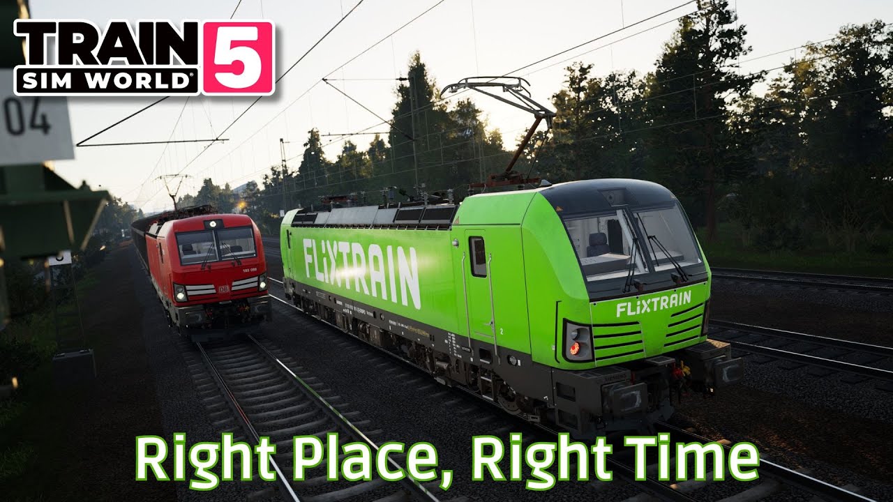 Right Place, Right Time - Frankfurt - Fulda: Kinzigtalbahn - BR 193 - #TrainSimWorld5