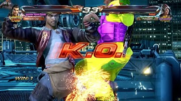 Tekken 7 Lei Wulong Magic 4 combo + Crane Stance