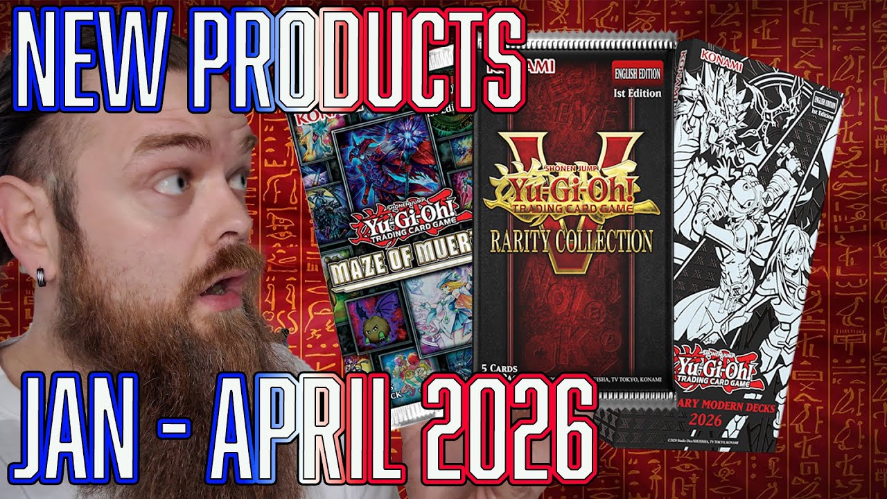 Yu-Gi-Oh! NEW PRODUCTS 2026 Jan - April BEST PRODUCT ALREADY?????