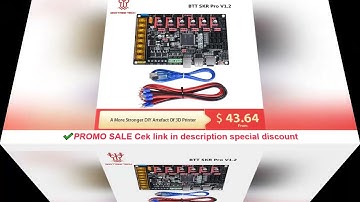 BIGTREETECH SKR PRO V1.2 32Bit Control Board 3D Printer Parts SKR V1.3 RAMPS 1.4 A4988 TMC2208 Uart