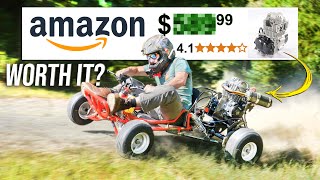 картинка: Мы купили САМЫЙ ДОРОГОЙ двигатель объемом 250 куб. см на Amazon и установили его на картинг!