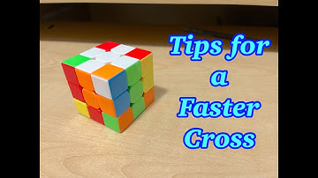 5 Tips for solving the Cross faster!