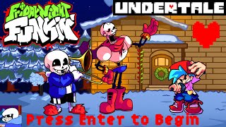 Fnf Sans And Papyrus Undertale Double Bone With Chart And Events