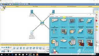 email server using Cisco Packet Tracer Student