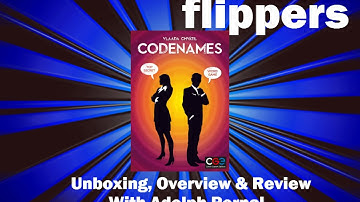 Codenames Unboxing, Overview & Review!