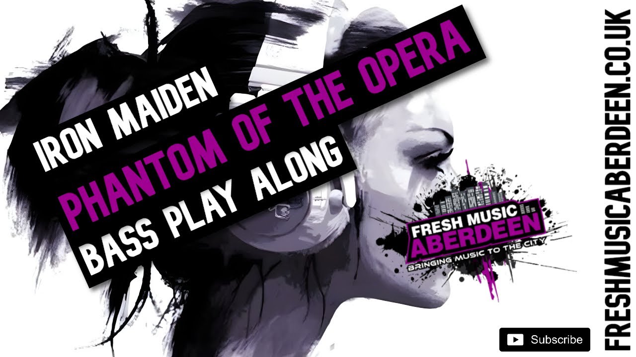 Iron Maiden - Phantom of The Opera (bass) || Guitar Play Along TAB Iron Maiden - Phantom of The Opera (bass) || Guitar Play Along TAB