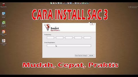 Cara Instalasi Software Smart App Creator (SAC) 3 Berbasis Desktop