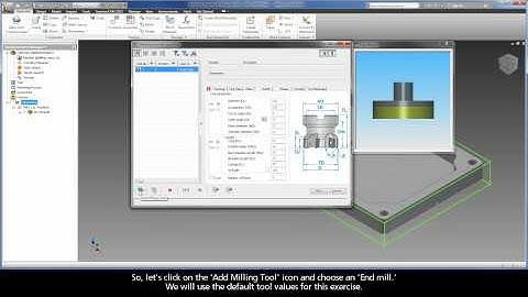 InventorCAM Jumpstart - Lesson 1 Part 4